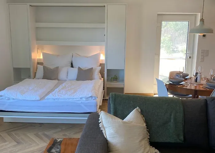 아파트 Seenland-studio I 75 Qm I Boxspringbett I Garten I Luxus-bad