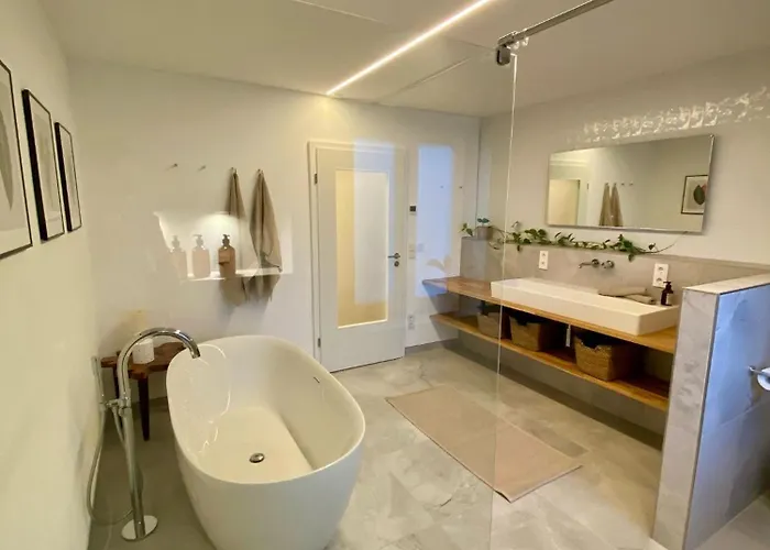 Seenland-studio I 75 Qm I Boxspringbett I Garten I Luxus-bad Lejlighed Spalt